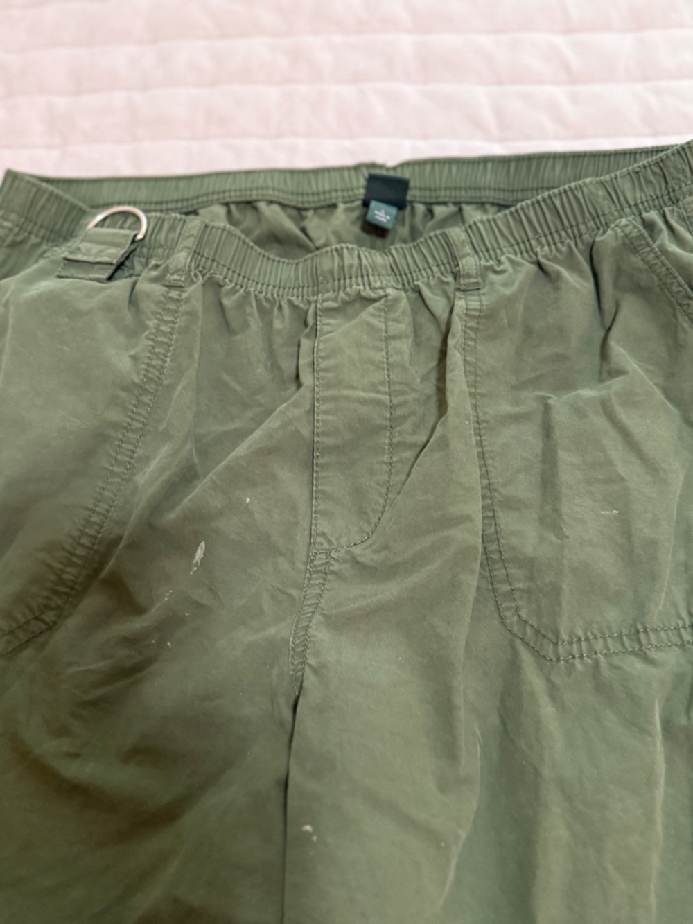 wild fable 100% cotton cargo pants Large army green 30in. inseam - Picture 9 of 10